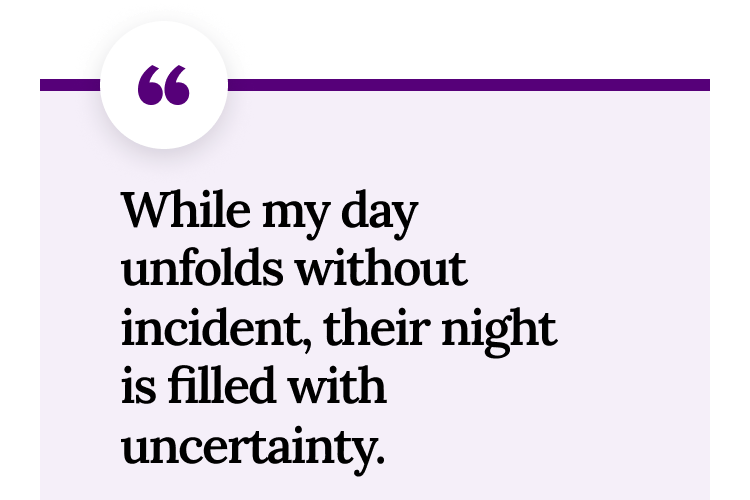 Pull quote on mobile as a full-width block